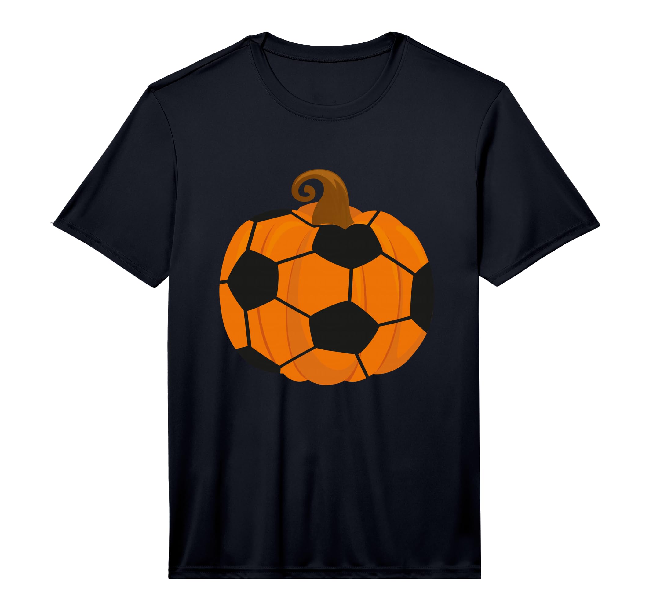 Pumpkin Soccer Love Halloween Funny T-Shirt - Graphic Print Men Women - T-Shirt, Sweatshirt, Hoodie