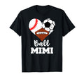 Ball Mimi Heart Funny Baseball T-Shirt - Custom Art Print for Adults - T-Shirt, Sweatshirt, Hoodie