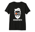 Mens Dad Both Soccer Basketball Dad T-Shirt - Trendy Graphic for Adults - T-Shirt, Sweatshirt, Hoodie