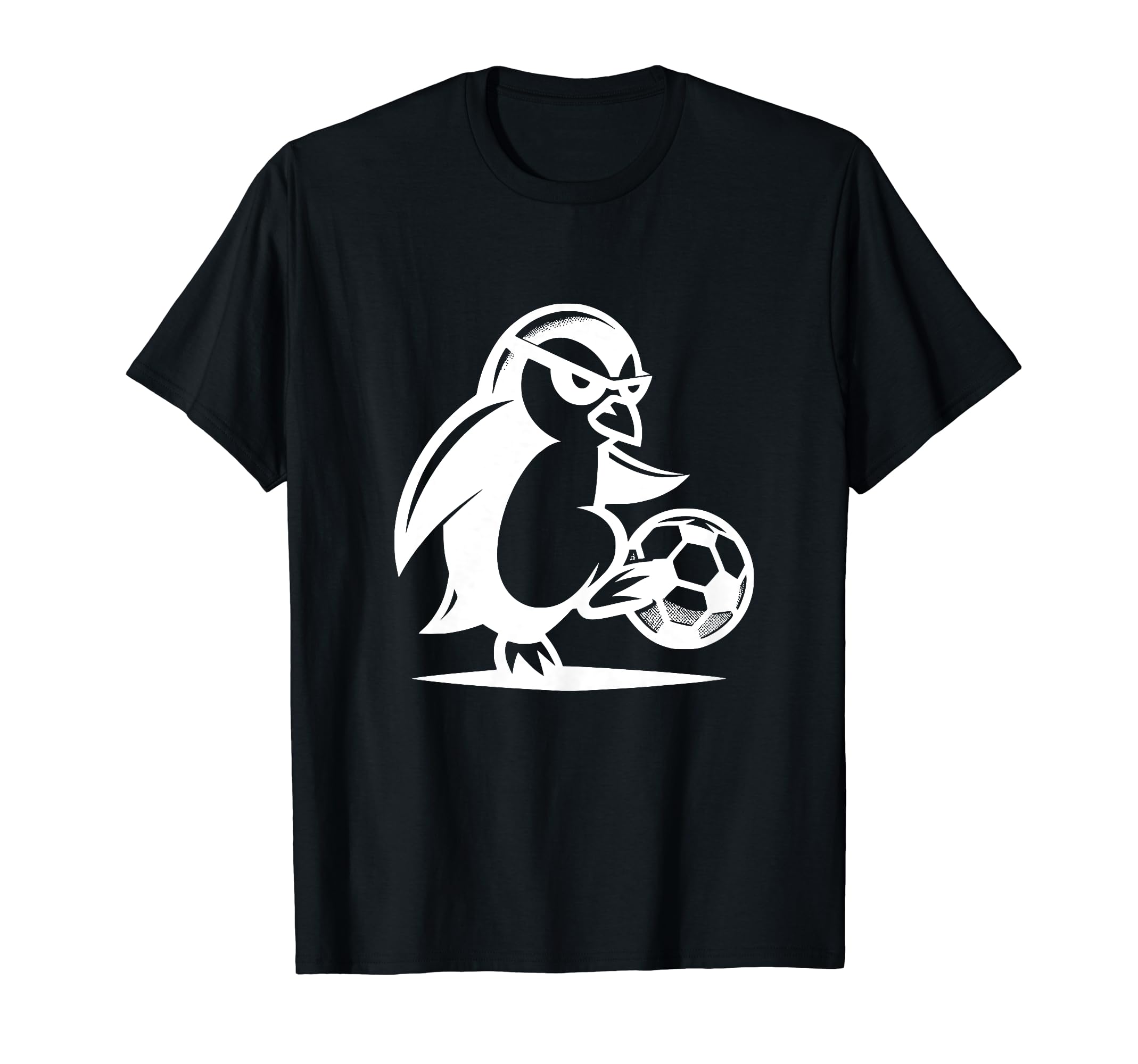 Penguin Bird Soccer Fan Funny Champion T-Shirt - Streetwear Style Men Women - T-Shirt, Sweatshirt, Hoodie