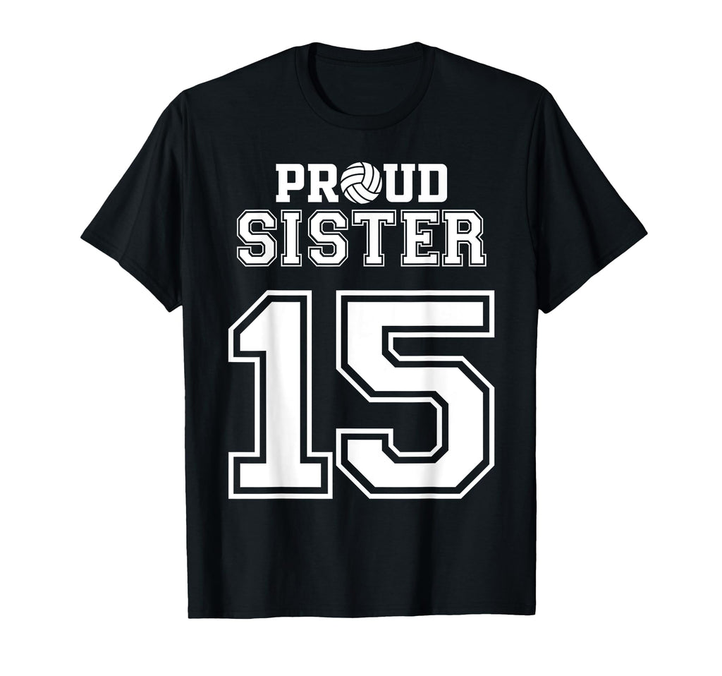 Custom Proud Volleyball Sister Number T-Shirt - Minimalist Print Men Women - T-Shirt, Sweatshirt, Hoodie