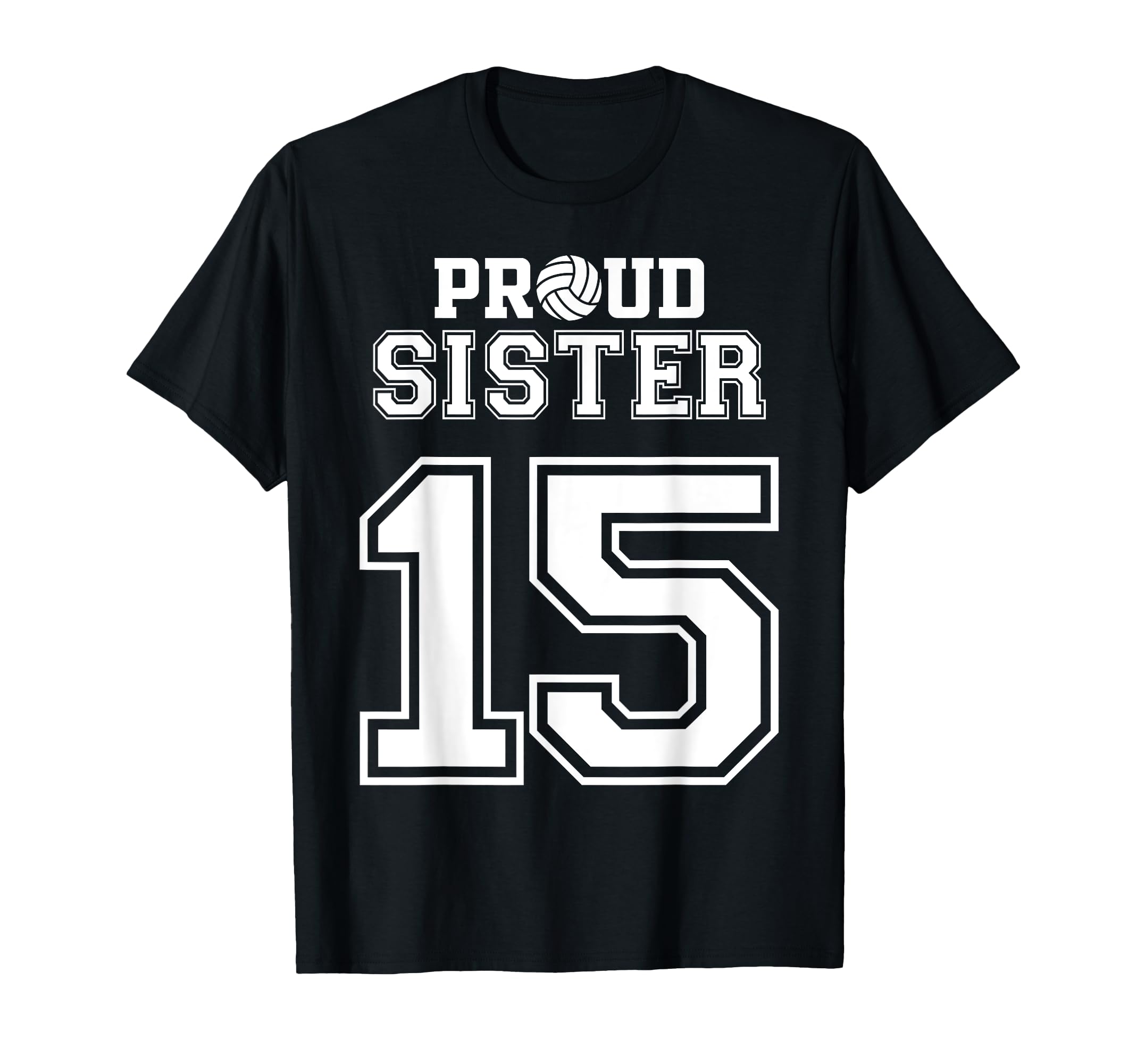 Custom Proud Volleyball Sister Number T-Shirt - Minimalist Print Men Women - T-Shirt, Sweatshirt, Hoodie