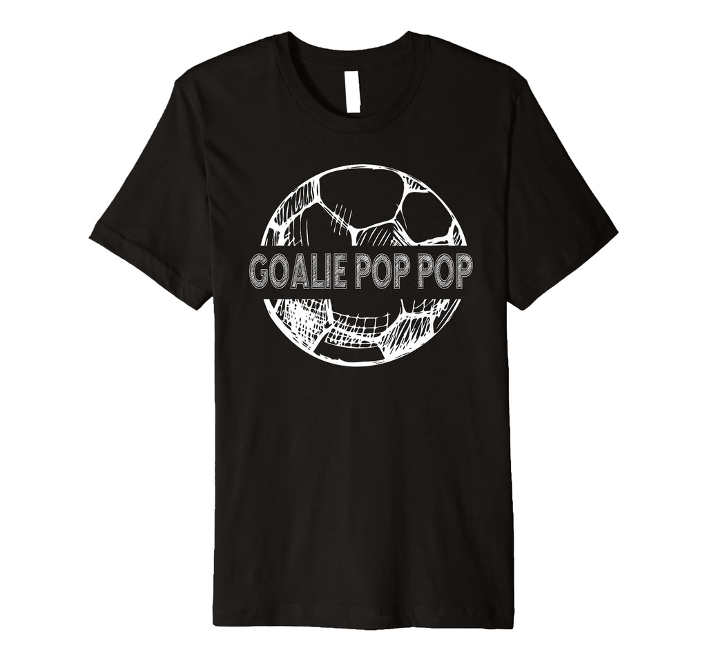 Mens Soccer Goalie Pop Pop Soccer T-Shirt - Minimalist Print Unisex - T-Shirt, Sweatshirt, Hoodie