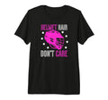 Helmet Hair Dont Care Lacrosse Goalie T-Shirt - Unique Graphic Men Women - T-Shirt, Sweatshirt, Hoodie
