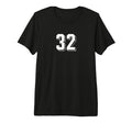 Number 32 80S 90S Soccer Team Jersey T-Shirt - Trendy Graphic Men Women - T-Shirt, Sweatshirt, Hoodie
