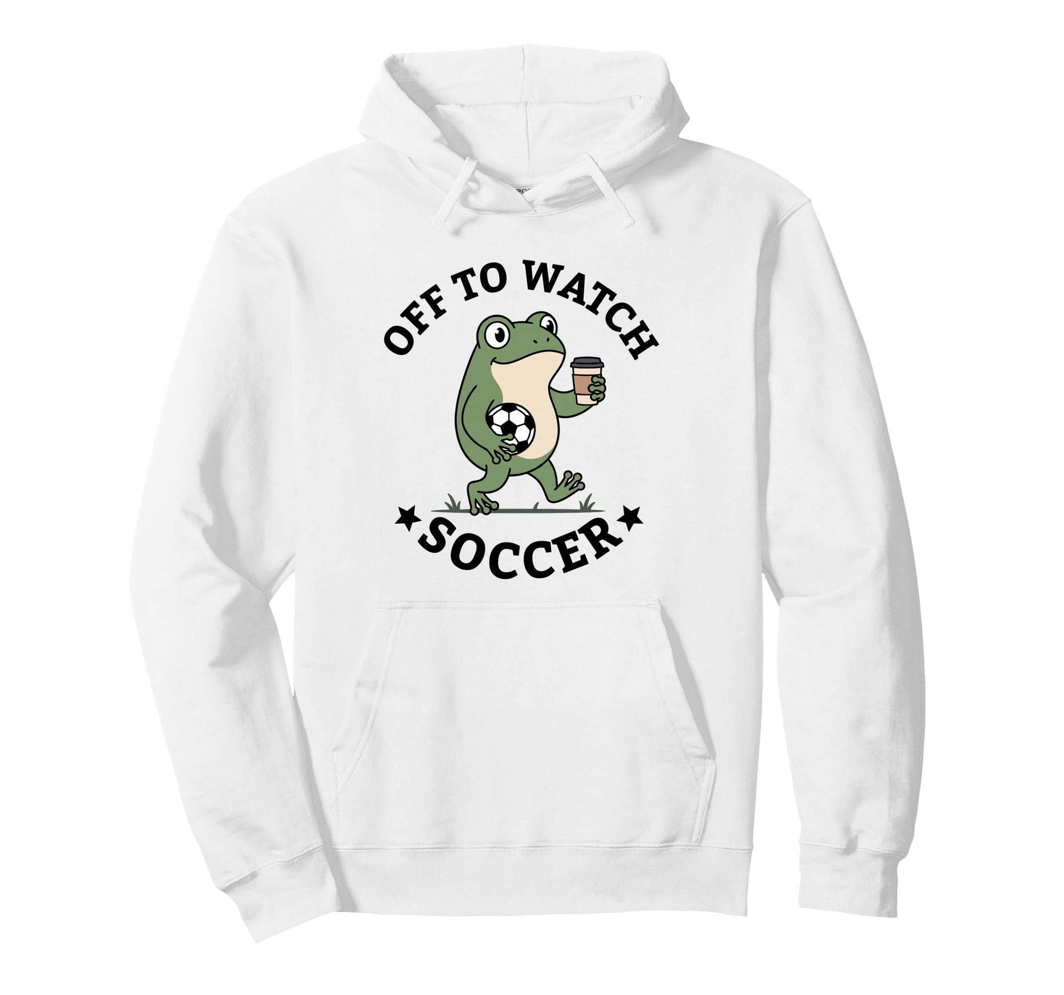 Off To Watch Soccer Mom Funny Frog Hoodie - Unique Graphic Men Women - T-Shirt, Sweatshirt, Hoodie