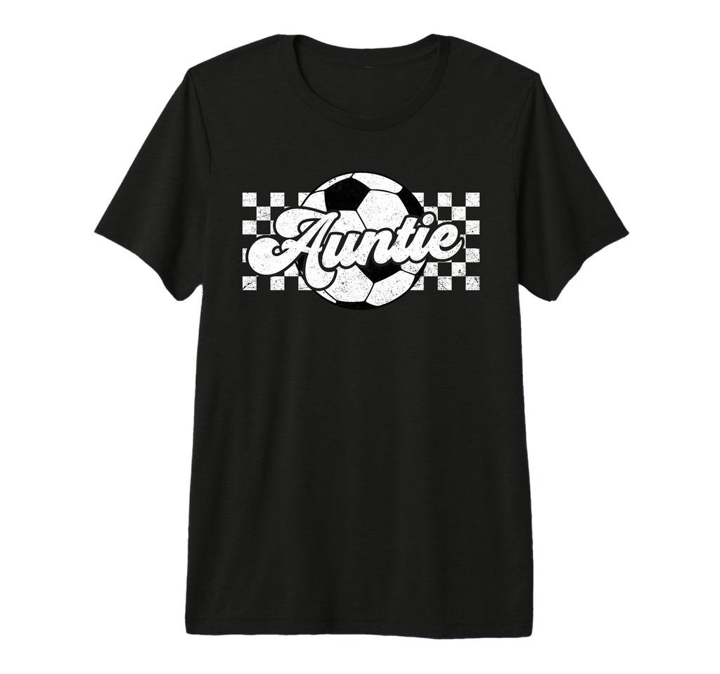 Soccer Auntie Aunt Lover Family T-Shirt - Streetwear Style for Adults - T-Shirt, Sweatshirt, Hoodie