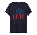 Goal Soccer Fan Training Soccer T-Shirt - Minimalist Print Men Women - T-Shirt, Sweatshirt, Hoodie