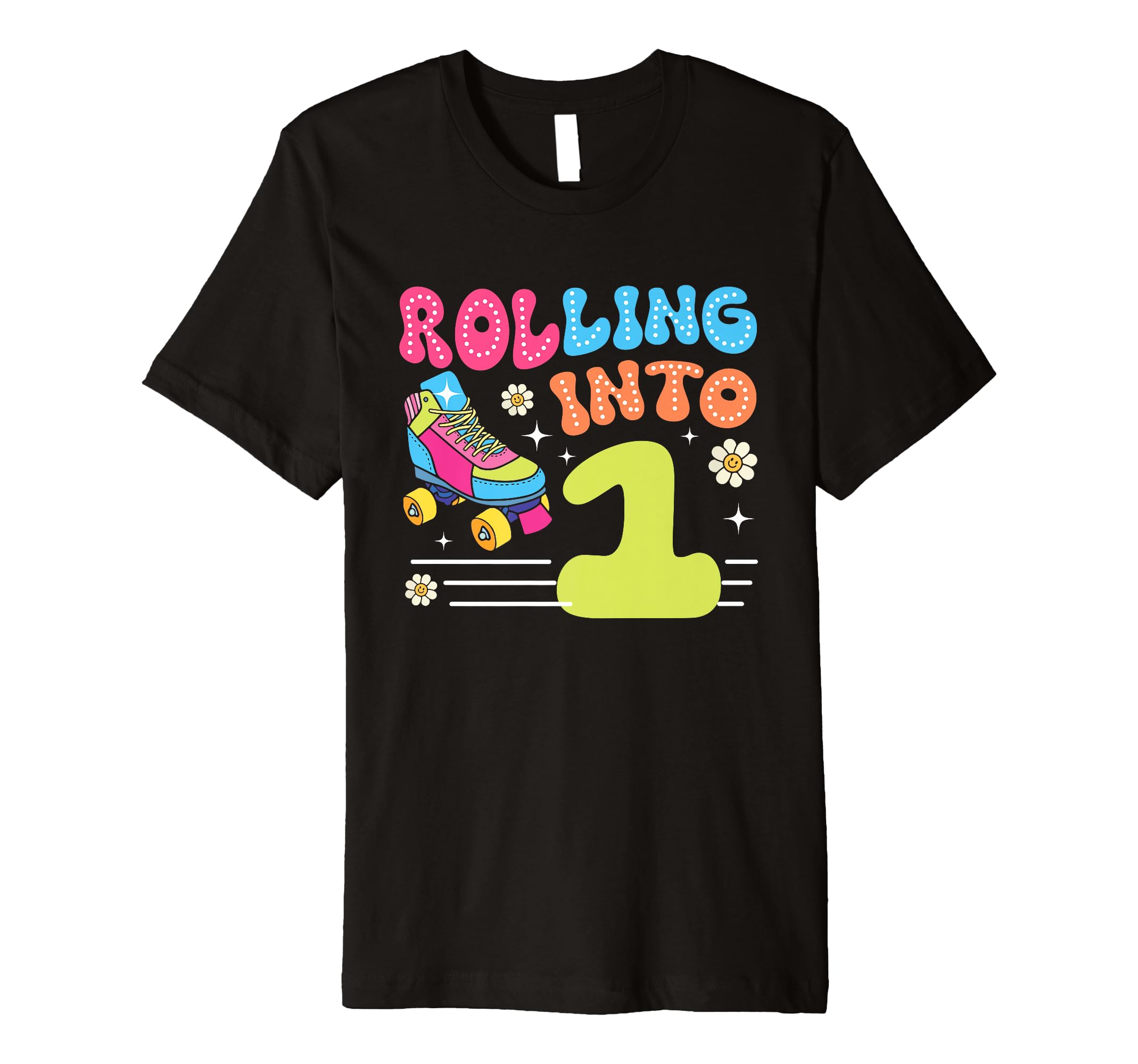 Rolling Into 1 Year Old 1St T-Shirt - Casual Everyday Wear Men Women - T-Shirt, Sweatshirt, Hoodie
