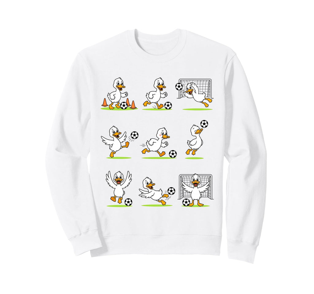 Funny Soccer Goose Lover Soccer Sweatshirt - Custom Art Print for Adults - T-Shirt, Sweatshirt, Hoodie