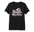 Soccer Step Mom Soccer Player Stepmother T-Shirt - Minimalist Print Unisex - T-Shirt, Sweatshirt, Hoodie