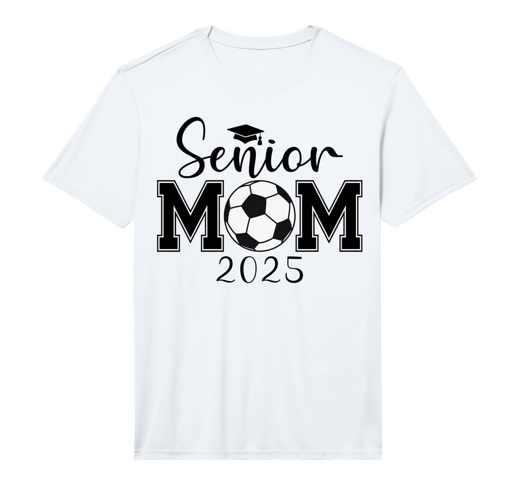 Senior Mom 2025 Soccer Class 2025 T-Shirt - Custom Art Print Men Women - T-Shirt, Sweatshirt, Hoodie