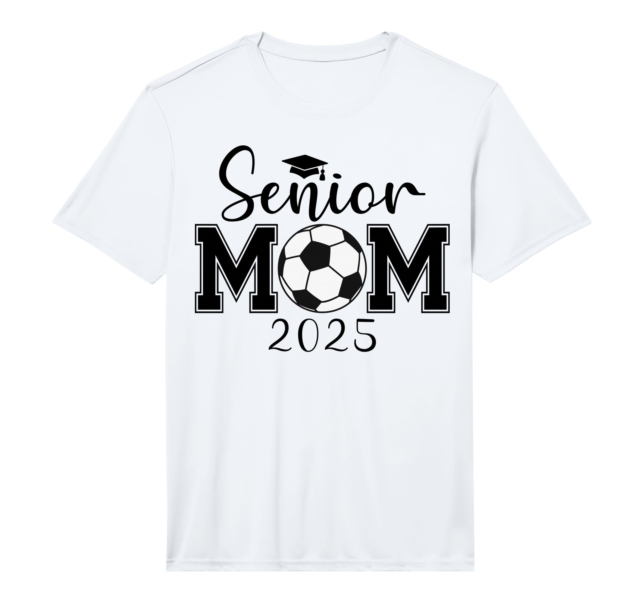 Senior Mom 2025 Soccer Class 2025 T-Shirt - Custom Art Print Men Women - T-Shirt, Sweatshirt, Hoodie