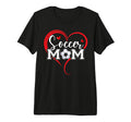 Funny Soccer Mom Heart Soccer Mama T-Shirt - Streetwear Style Men Women - T-Shirt, Sweatshirt, Hoodie
