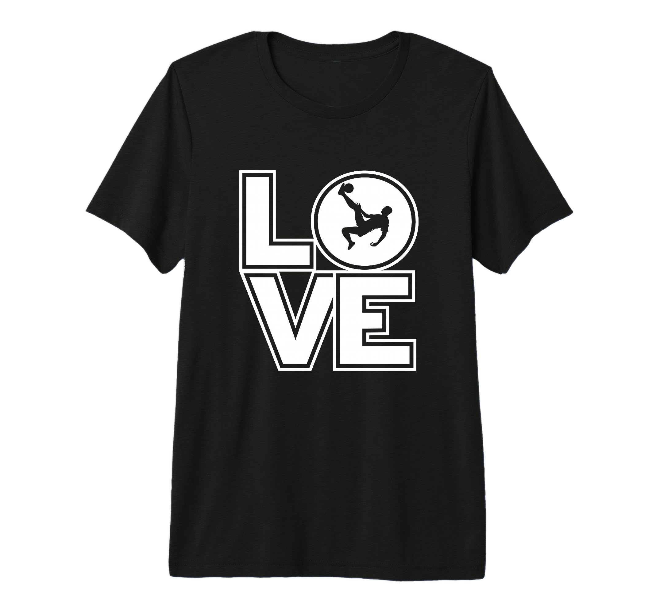 Soccer Love Funny Soccer Player Tri Blend T-Shirt - Custom Art Print Unisex - T-Shirt, Sweatshirt, Hoodie