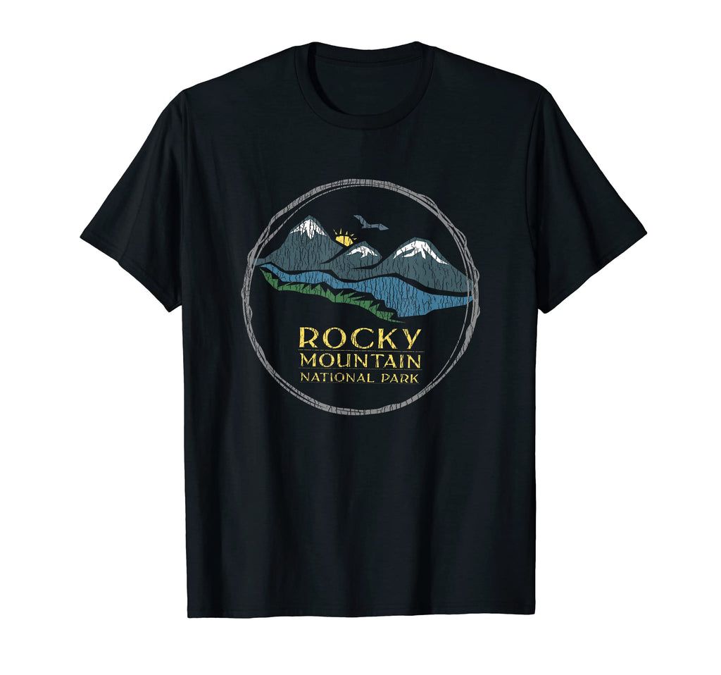 Rocky Mountain National Park Sunset Gift T-Shirt - Unique Graphic Unisex - T-Shirt, Sweatshirt, Hoodie