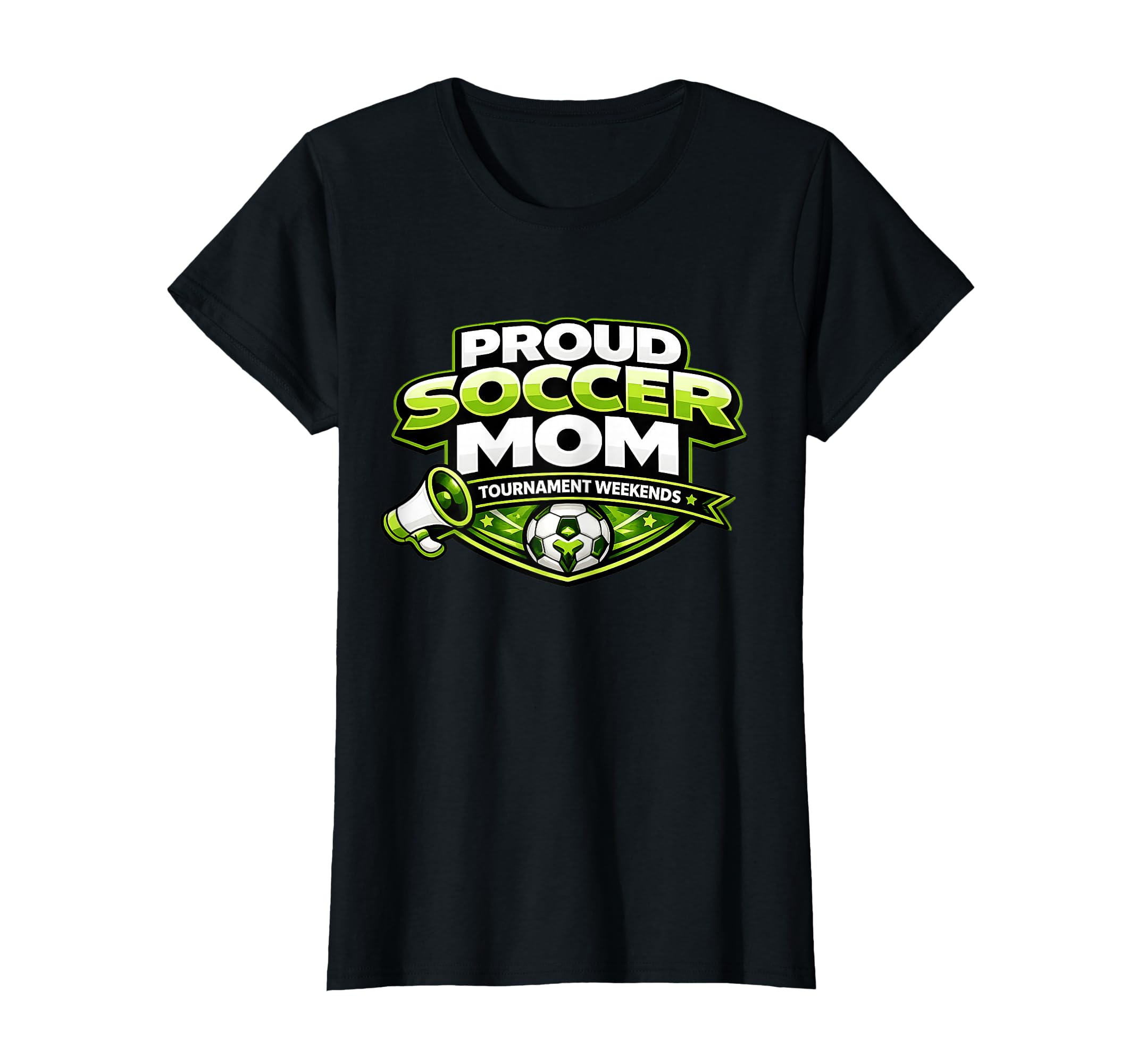 Proud Soccer Mom Tournament T-Shirt - Casual Everyday Wear for Adults - T-Shirt, Sweatshirt, Hoodie
