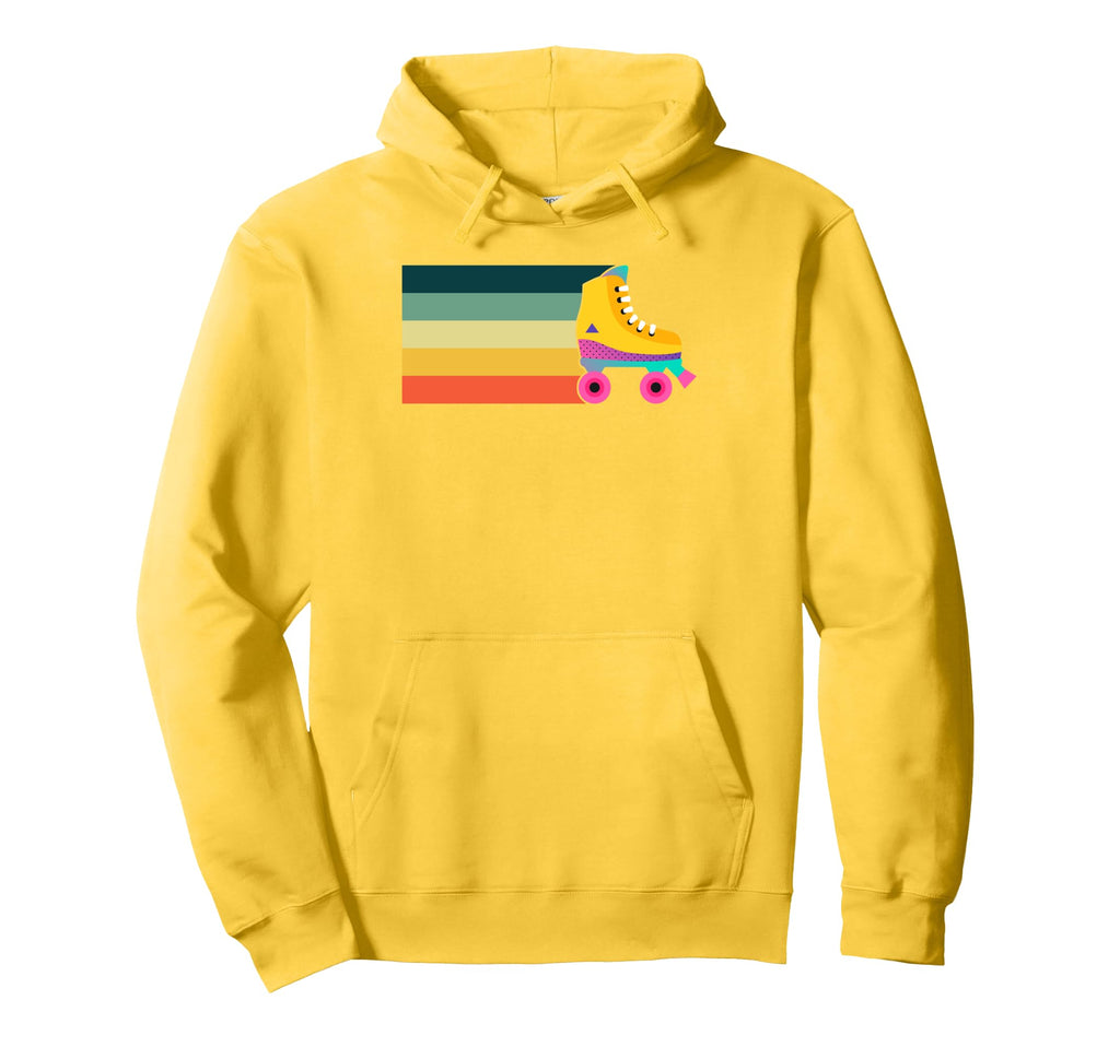 Roller Skate Roller Skating Skater Hoodie - Minimalist Print Men Women - T-Shirt, Sweatshirt, Hoodie