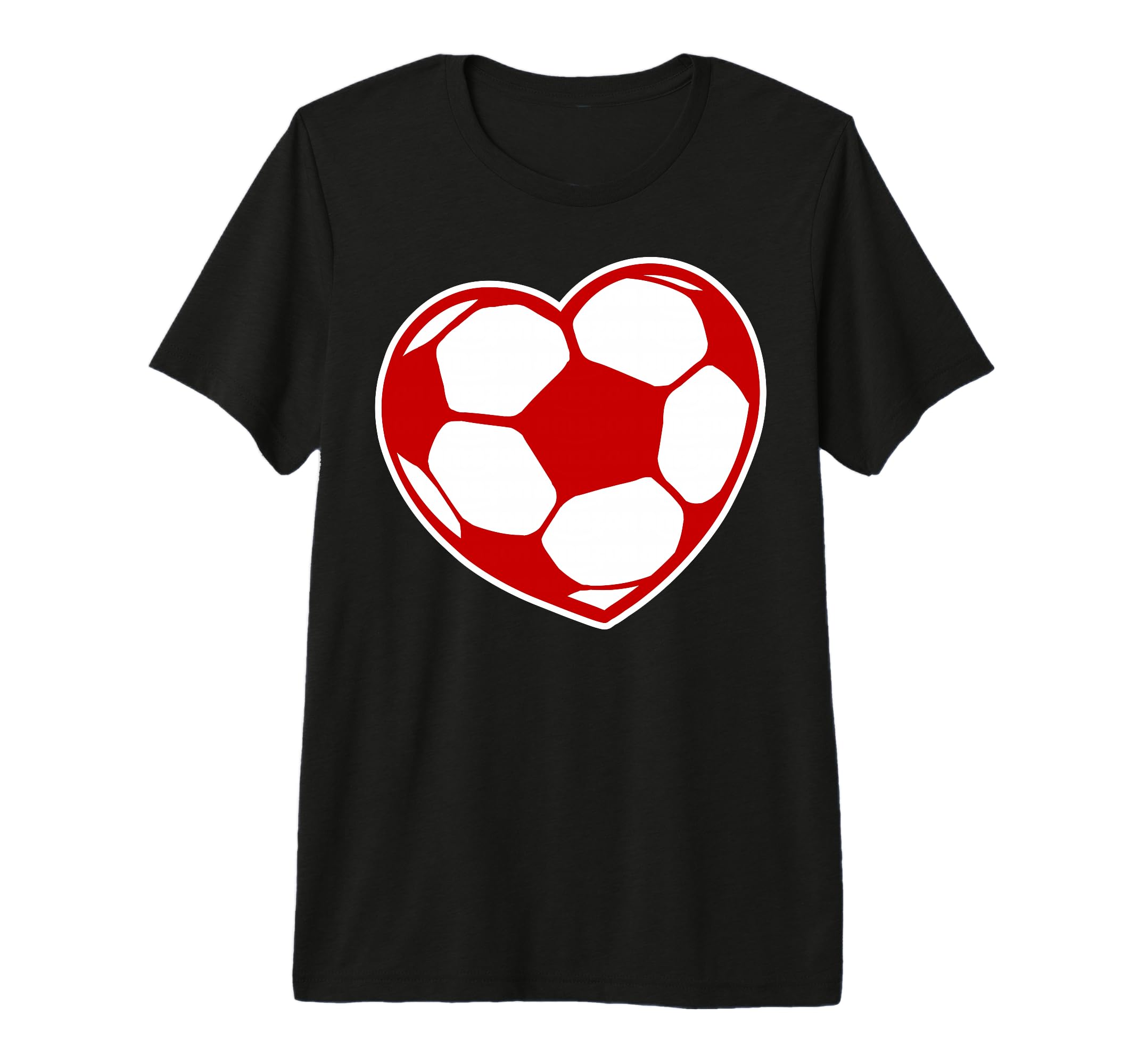 I Love Football Heart Soccer Fan T-Shirt - Fun Novelty Design Men Women - T-Shirt, Sweatshirt, Hoodie