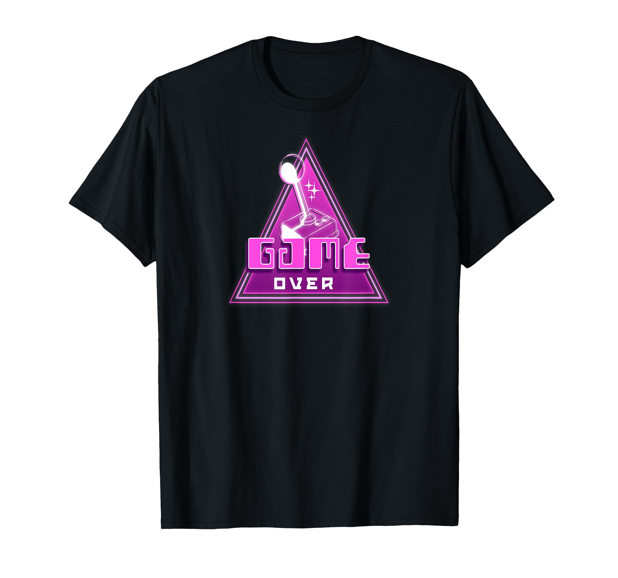 Game Over Arcade Gaming Aesthetic 80S T-Shirt - Graphic Print Men Women - T-Shirt, Sweatshirt, Hoodie
