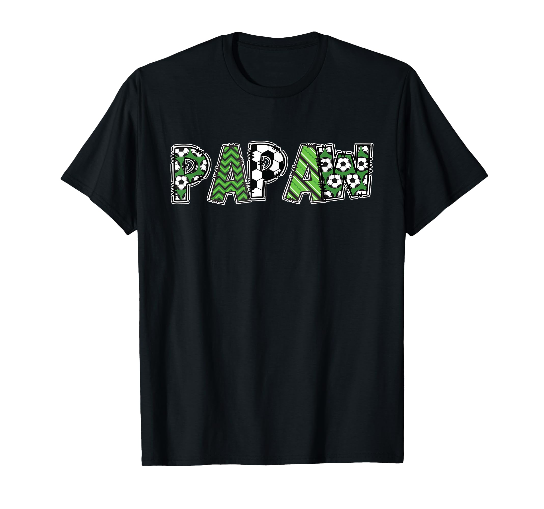 Soccer Grandpa Papaw Birthday Party T-Shirt - Custom Art Print Men Women - T-Shirt, Sweatshirt, Hoodie