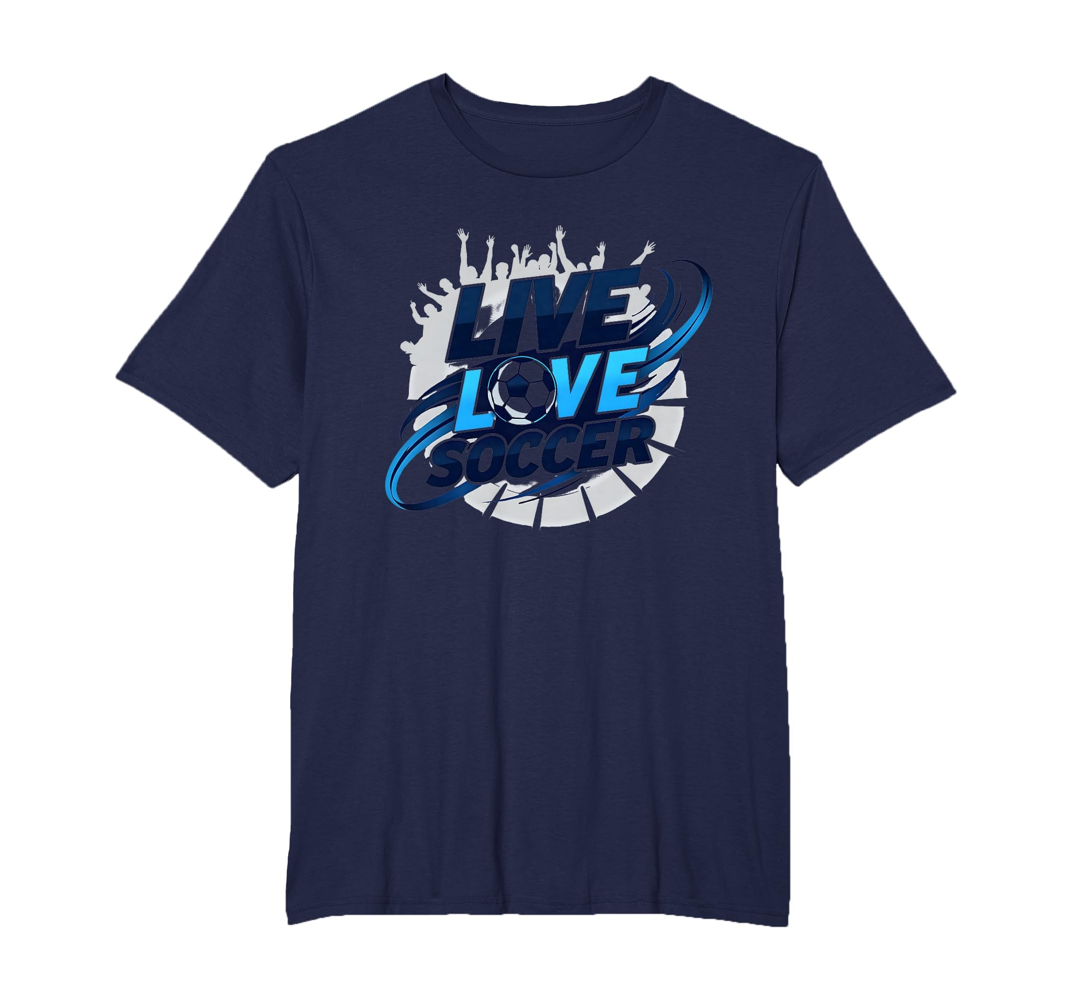 Soccer Mom Live Love Soccer Sweatshirt - Aesthetic Graphic for Adults - T-Shirt, Sweatshirt, Hoodie