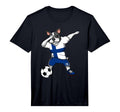 Dabbing French Bulldog Finland Soccer T-Shirt - Streetwear Style Men Women - T-Shirt, Sweatshirt, Hoodie