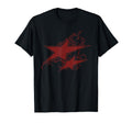 90S Y2K Double Star Tattoo Styl T-Shirt - Aesthetic Graphic Unisex - T-Shirt, Sweatshirt, Hoodie