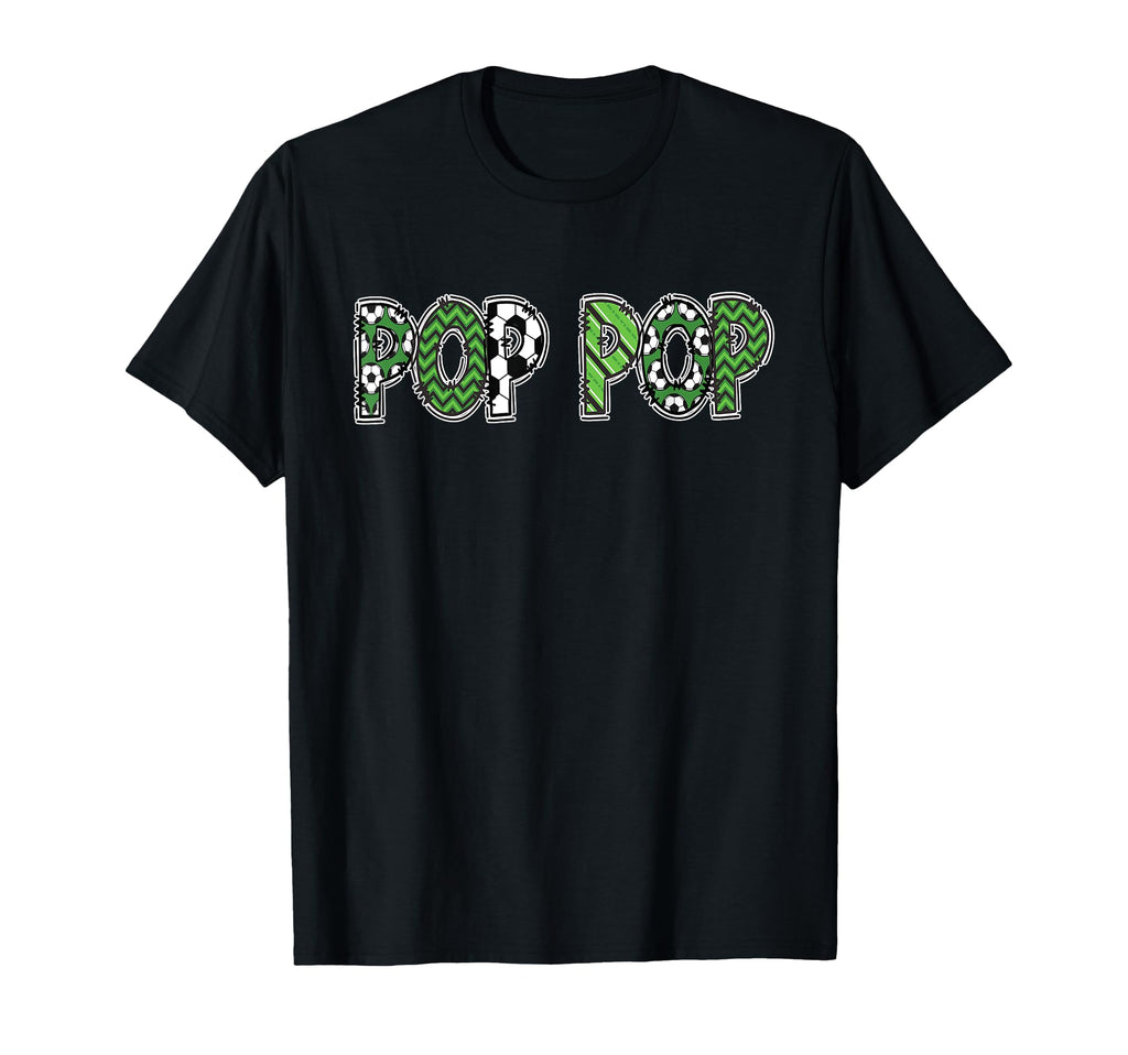 Soccer Grandpa Pop Pop Birthday Party T-Shirt - Custom Art Print Men Women - T-Shirt, Sweatshirt, Hoodie