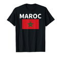 Maroc Morocco Flag Soccer T-Shirt - Aesthetic Graphic Men Women - T-Shirt, Sweatshirt, Hoodie