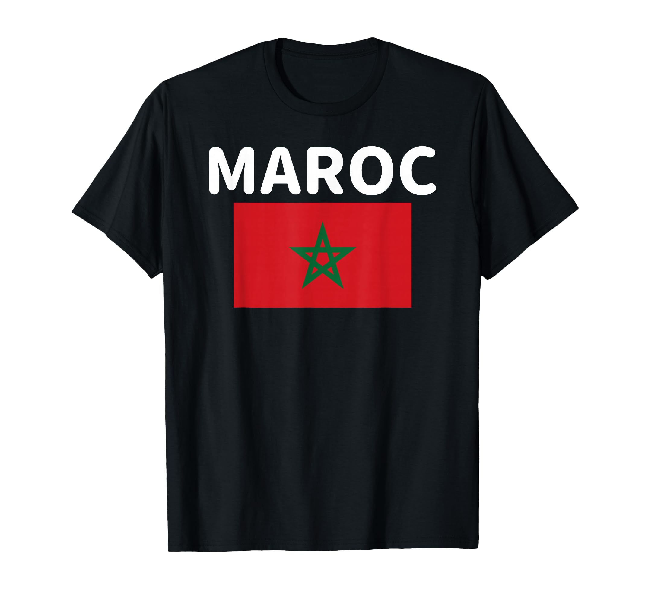 Maroc Morocco Flag Soccer T-Shirt - Aesthetic Graphic Men Women - T-Shirt, Sweatshirt, Hoodie