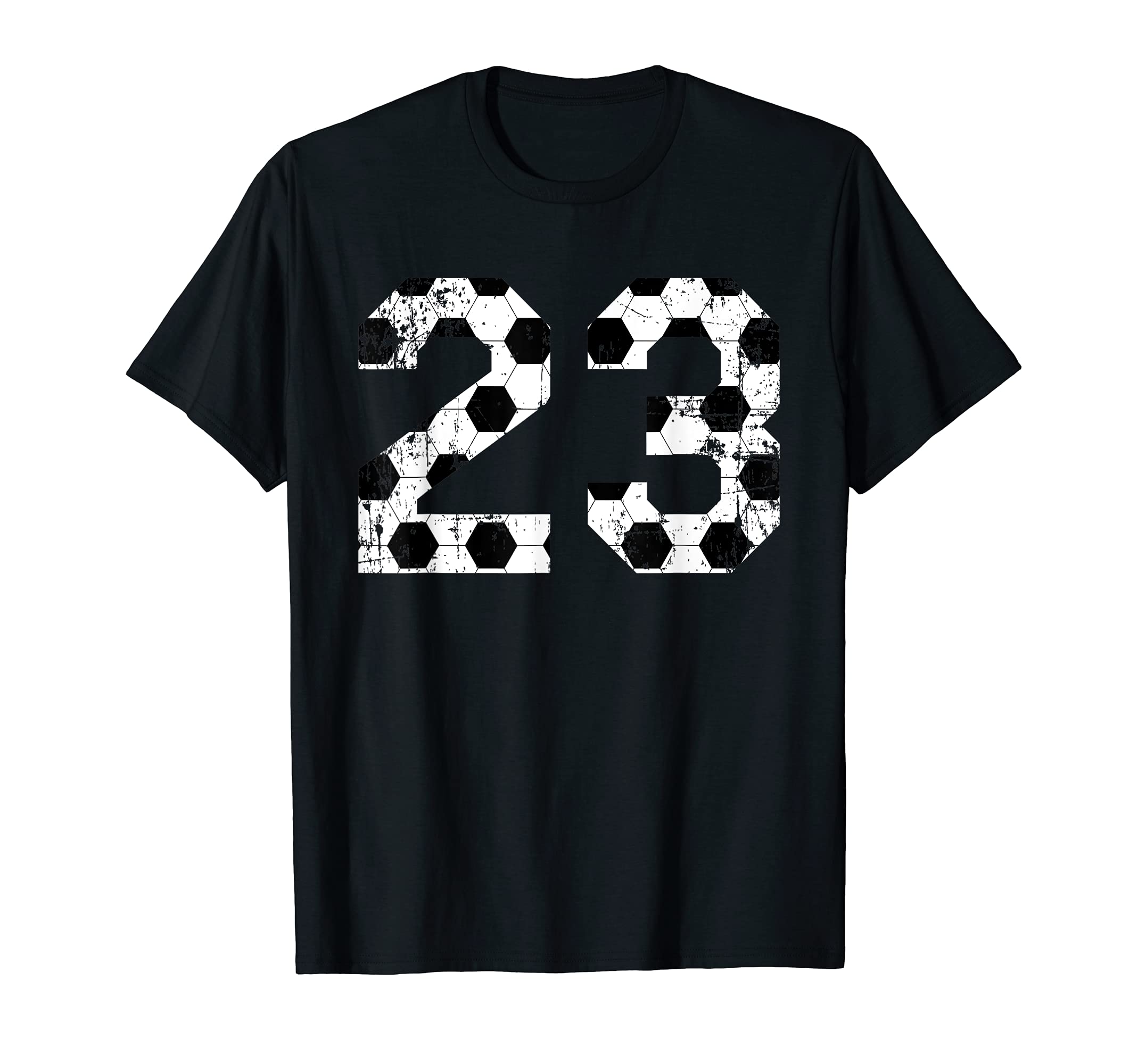 Soccer 23 Jersey Number T-Shirt - Aesthetic Graphic Men Women - T-Shirt, Sweatshirt, Hoodie