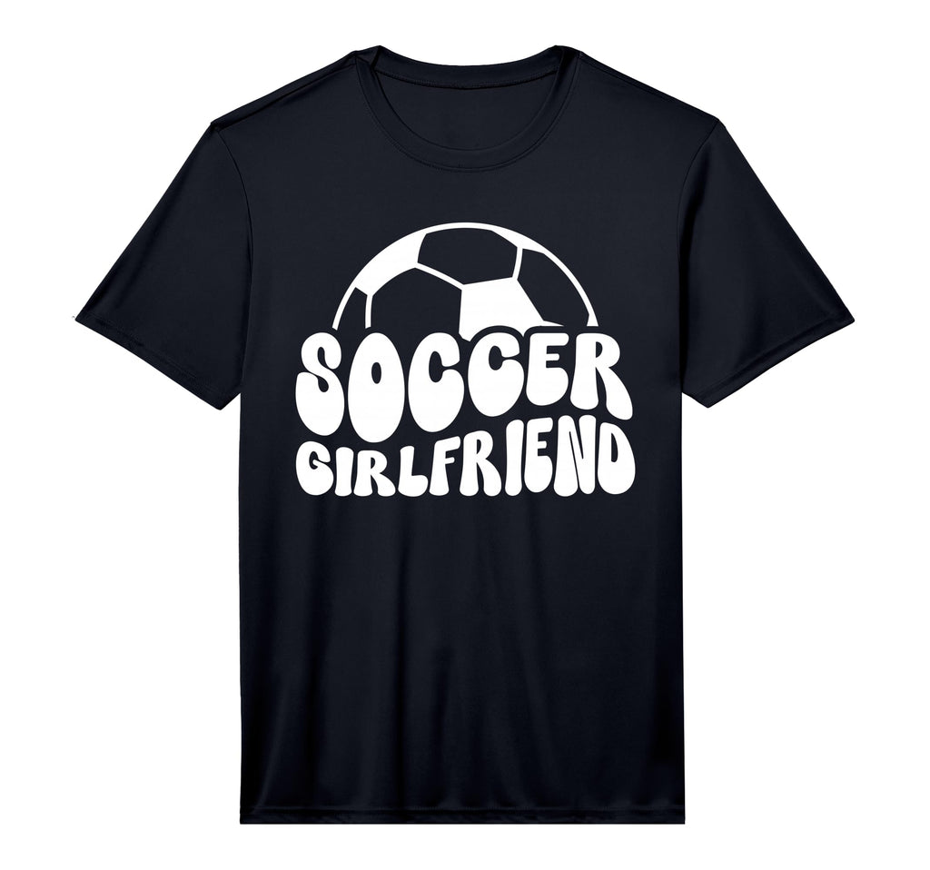 Mens Soccer Girlfriend Groovy T-Shirt - Streetwear Style for Adults - T-Shirt, Sweatshirt, Hoodie