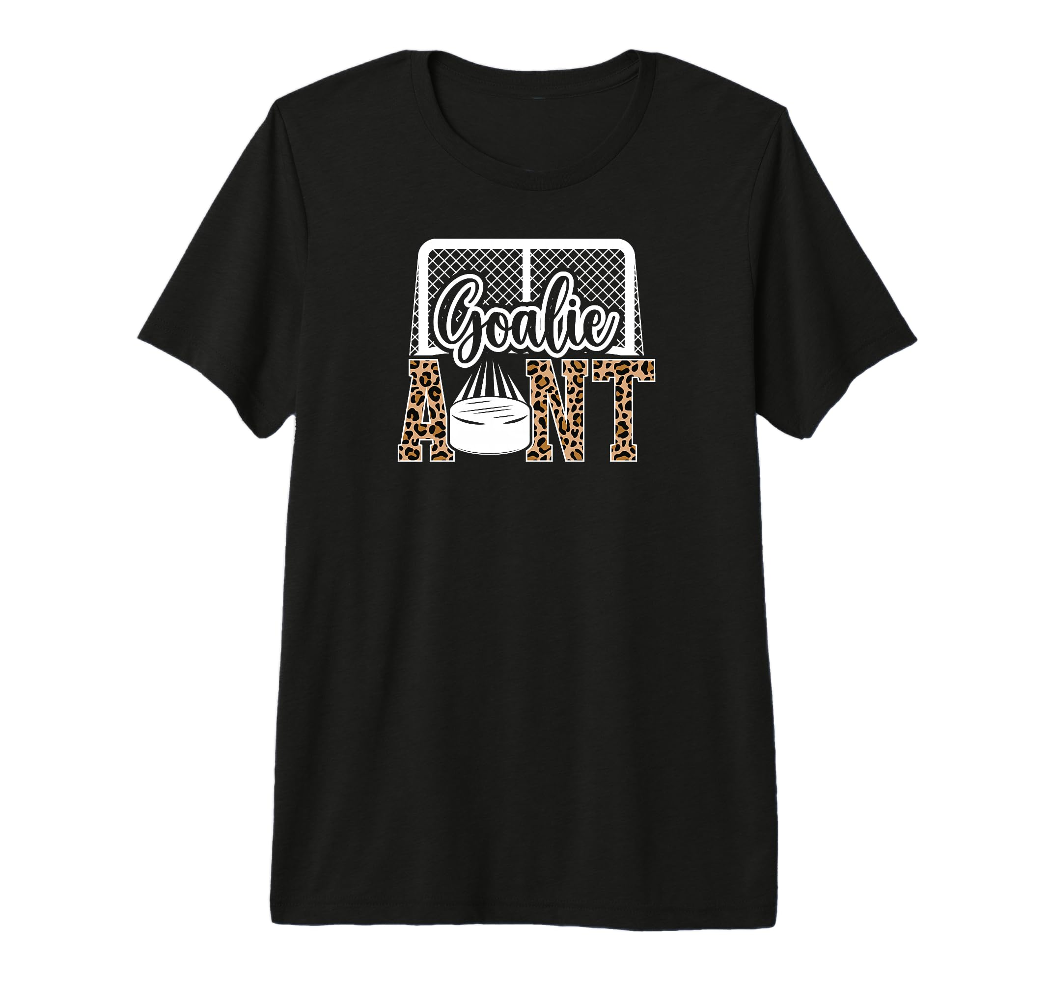 Ice Hockey Goalie Aunt Hockey Keeper Aunt T-Shirt - Unique Graphic Unisex - T-Shirt, Sweatshirt, Hoodie