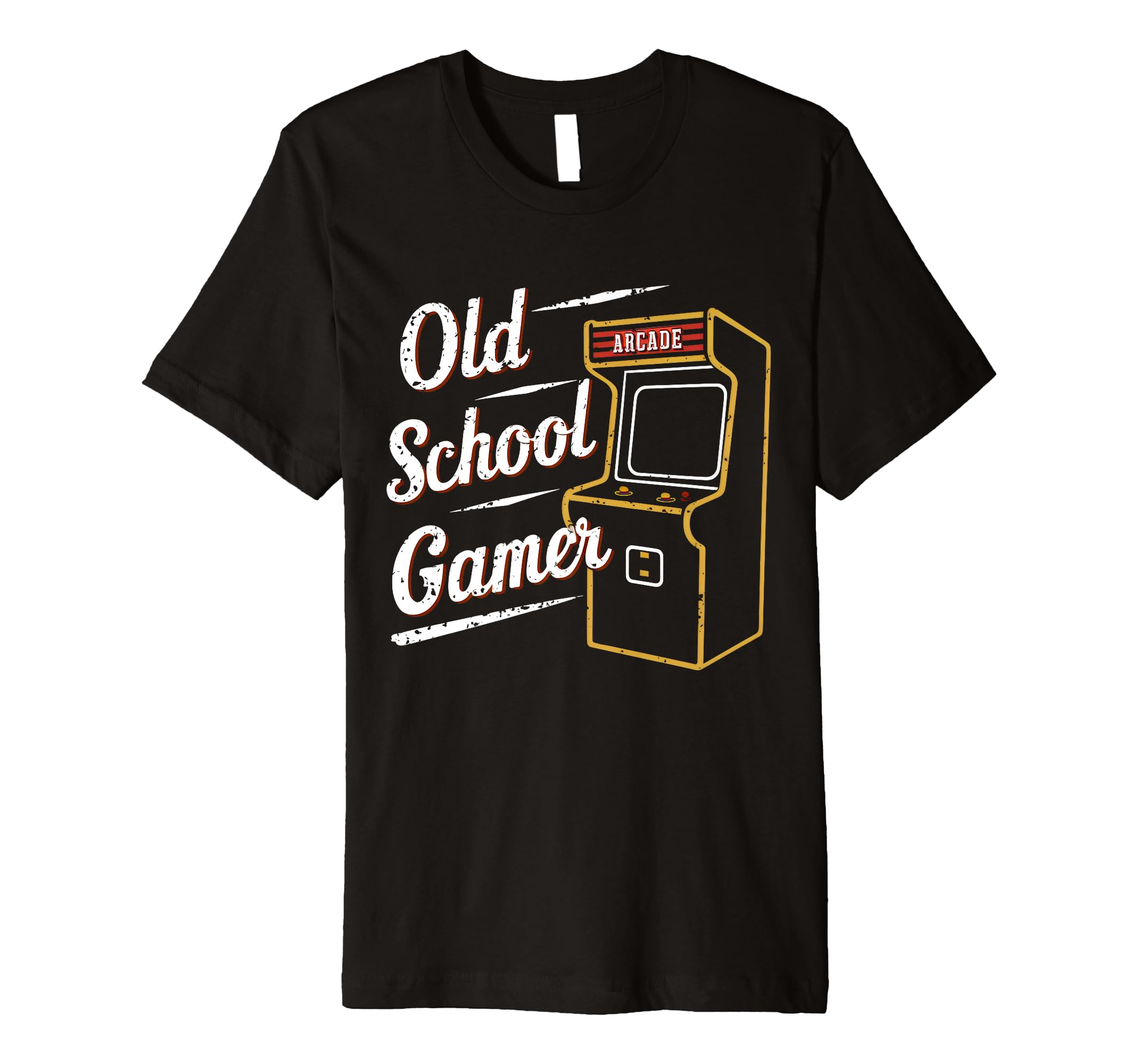 Old School Gamer Love 80S 90S Arcade T-Shirt - Unique Graphic Unisex - T-Shirt, Sweatshirt, Hoodie
