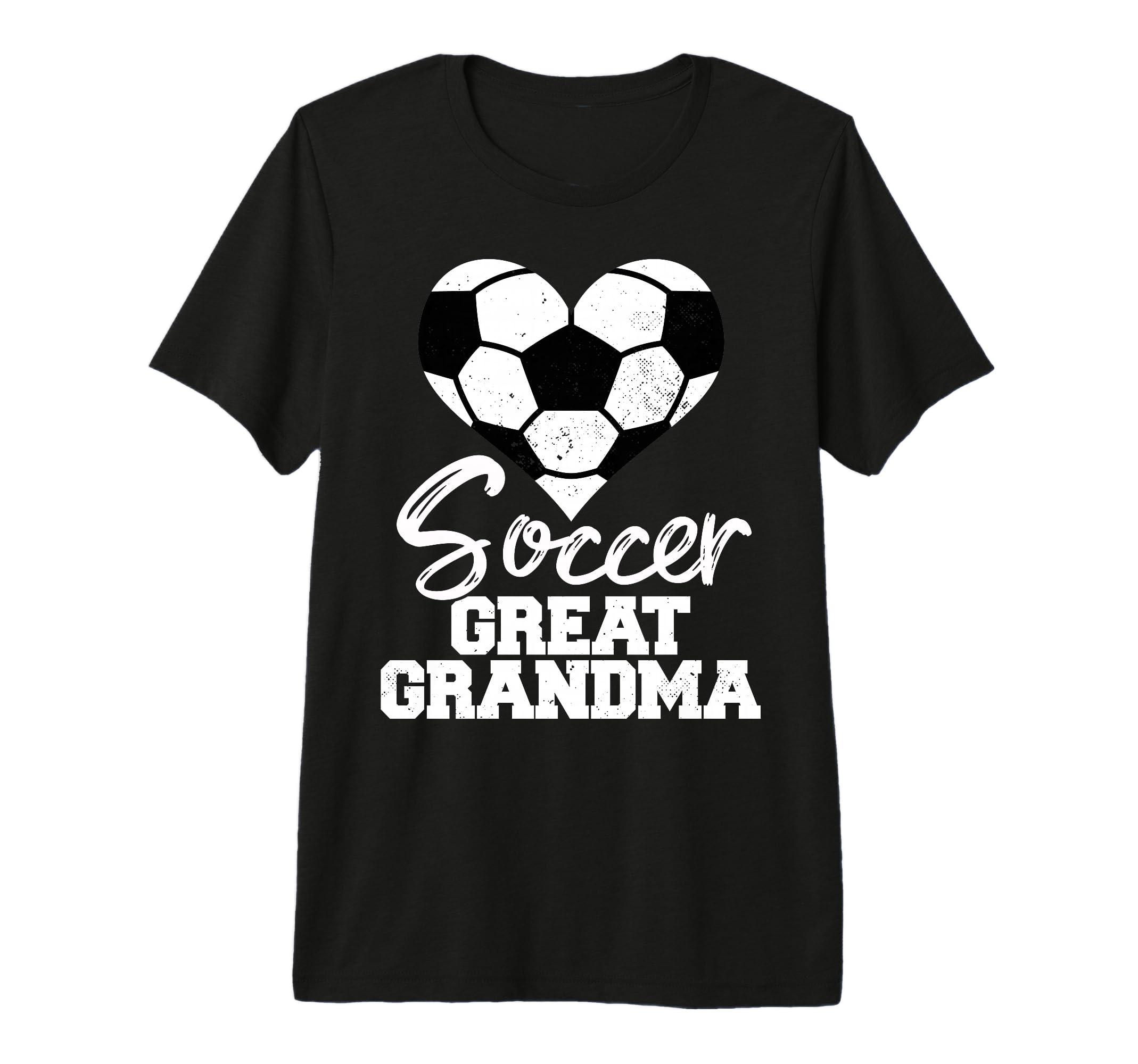Soccer Great Grandma Heart Funny Heartfelt T-Shirt - Trendy Graphic Unisex - T-Shirt, Sweatshirt, Hoodie