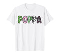 Soccer Poppa Funny Soccer Birthday Family T-Shirt - Graphic Print Unisex - T-Shirt, Sweatshirt, Hoodie