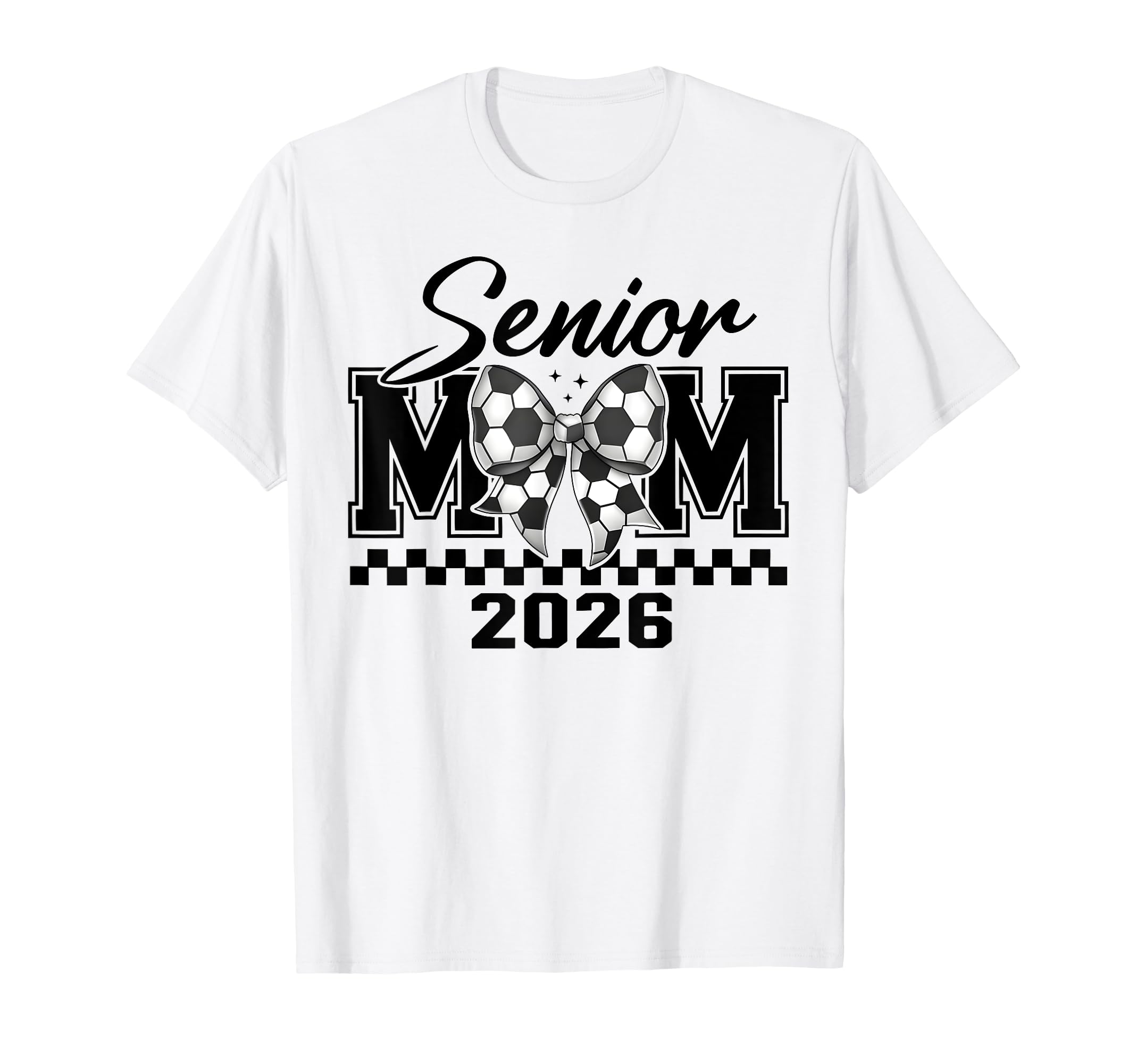 Groovy Senior Mom Soccer Class 2026 T-Shirt - Aesthetic Graphic Men Women - T-Shirt, Sweatshirt, Hoodie