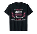 Proud Aunt Awesome Soccer Player T-Shirt - Minimalist Print for Adults - T-Shirt, Sweatshirt, Hoodie