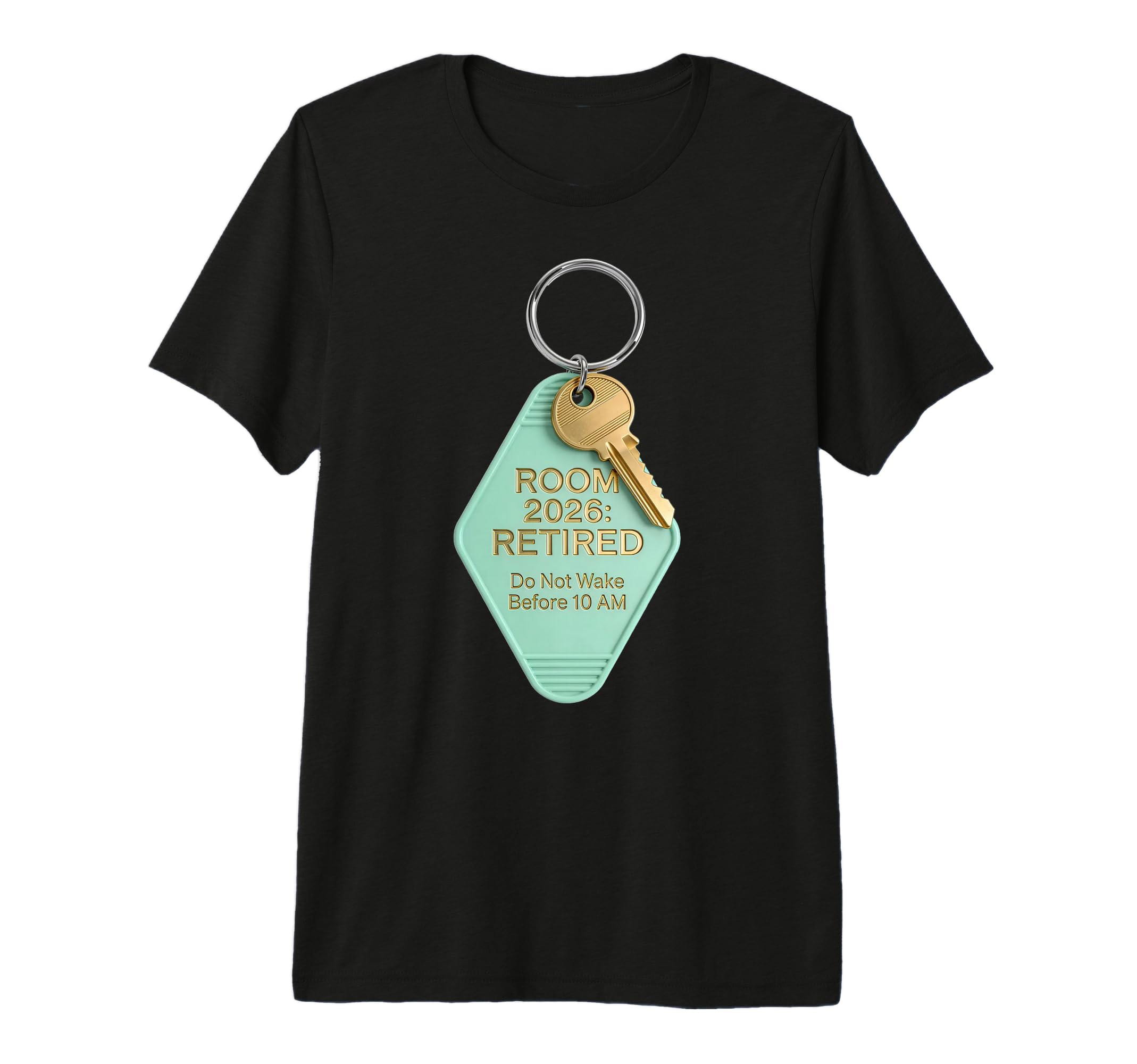 Funny Retirement 2026 Motel Keychain T-Shirt - Aesthetic Graphic Unisex - T-Shirt, Sweatshirt, Hoodie