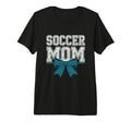 Soccer Mom Coquette Bow Mothers Day T-Shirt - Minimalist Print for Adults - T-Shirt, Sweatshirt, Hoodie