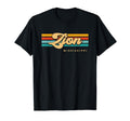 Sunset Stripes Zion Mississippi T-Shirt - Graphic Print Unisex - T-Shirt, Sweatshirt, Hoodie