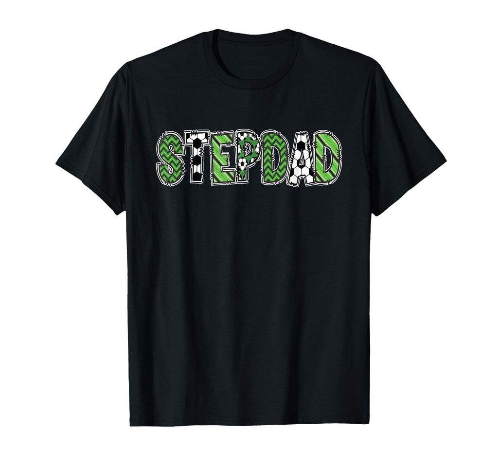 Soccer Daddy Stepdad Birthday Party T-Shirt - Custom Art Print Unisex - T-Shirt, Sweatshirt, Hoodie