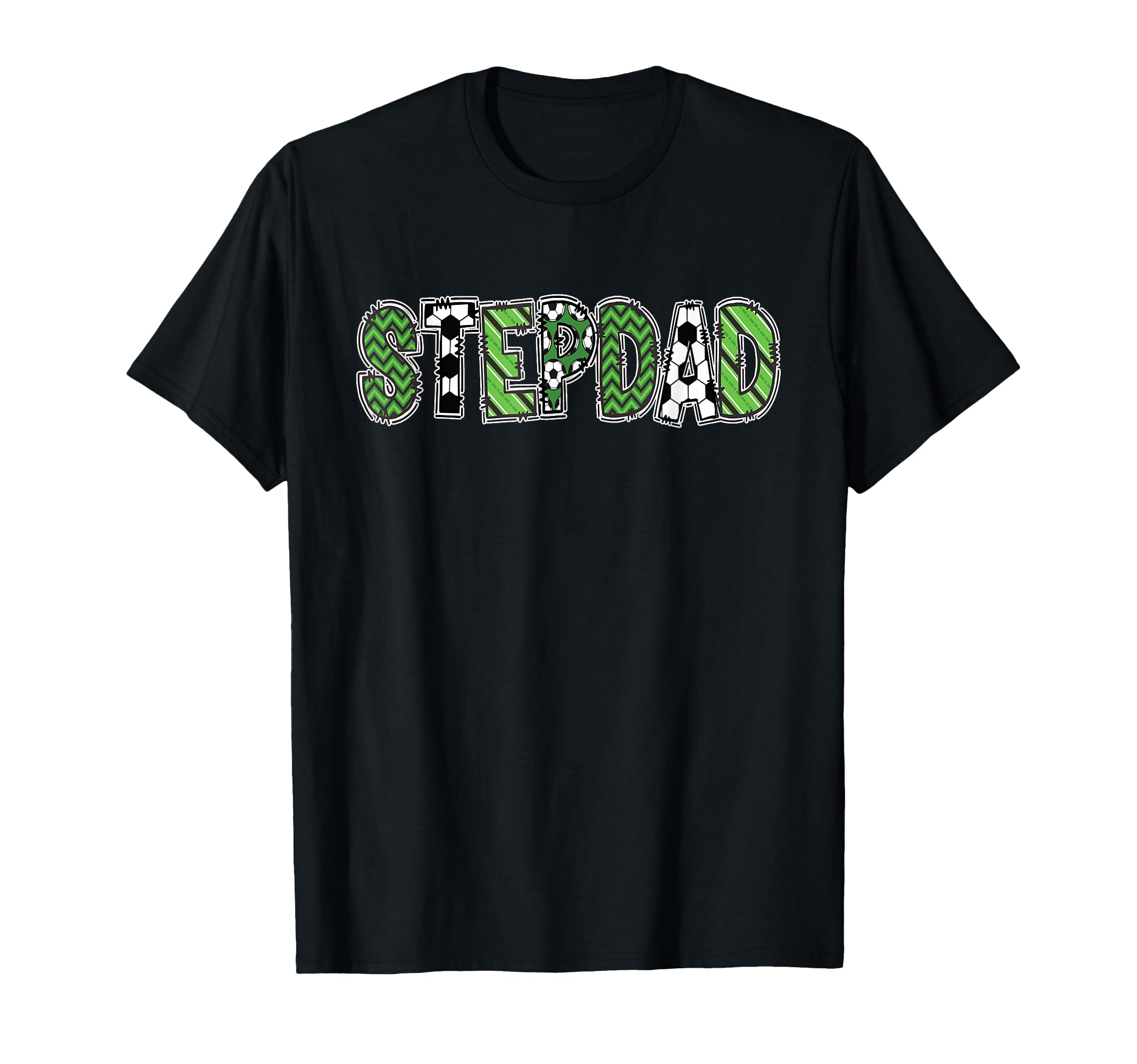 Soccer Daddy Stepdad Birthday Party T-Shirt - Custom Art Print Unisex - T-Shirt, Sweatshirt, Hoodie