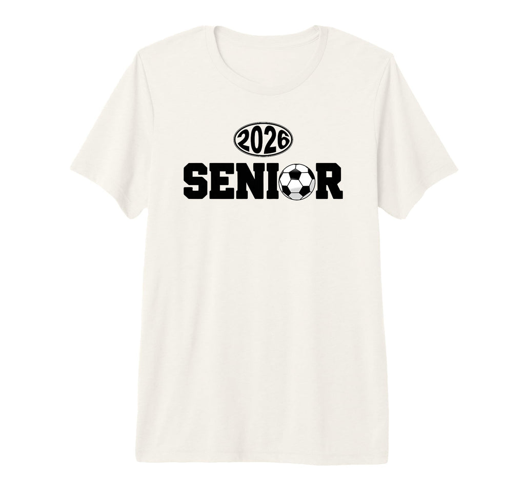 Senior 2026 Soccer Athlete Graduate T-Shirt - Trendy Graphic Men Women - T-Shirt, Sweatshirt, Hoodie