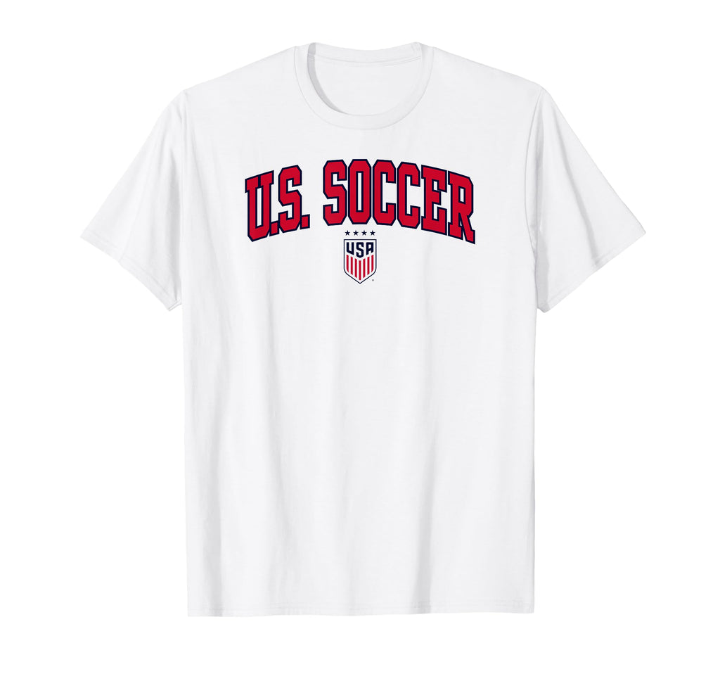 U S Soccer Arch Over White Uswnt T-Shirt - Minimalist Print Unisex - T-Shirt, Sweatshirt, Hoodie
