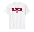 U S Soccer Arch Over White Uswnt T-Shirt - Minimalist Print Unisex - T-Shirt, Sweatshirt, Hoodie