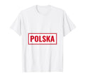 Poland Football Soccer T-Shirt - Minimalist Print for Adults - T-Shirt, Sweatshirt, Hoodie