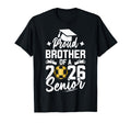 Proud Brother 2026 Senior Soccer T-Shirt - Fun Novelty Design Men Women - T-Shirt, Sweatshirt, Hoodie