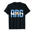 Argentina Argentinian National Flag T-Shirt - Minimalist Print for Adults - T-Shirt, Sweatshirt, Hoodie